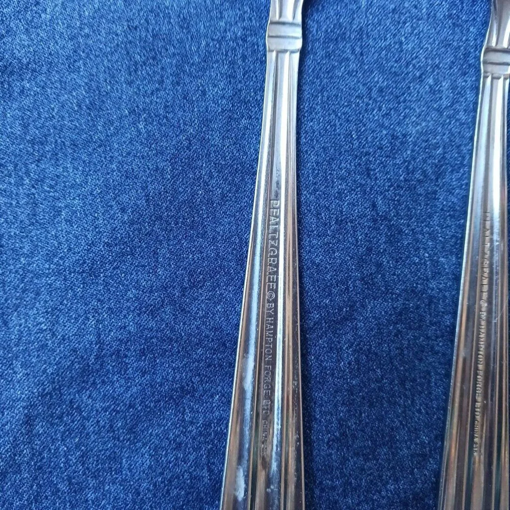 Pfaltzgraff Hampton Forge Stainless Tablespoons Set of 2